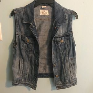 J. Crew Denim Vest